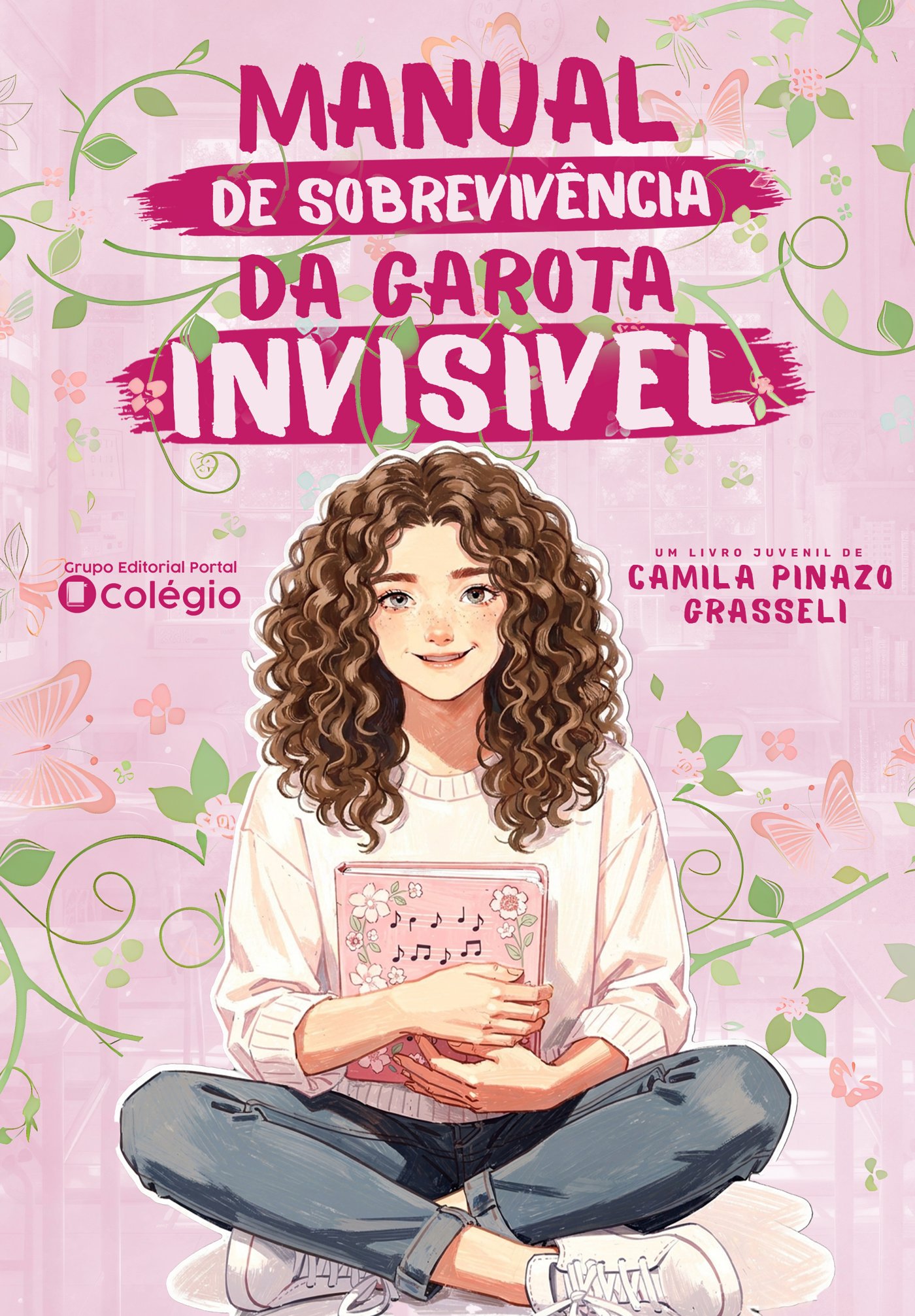 Capa do livro Manual de Sobrevivencia da garota invisivel