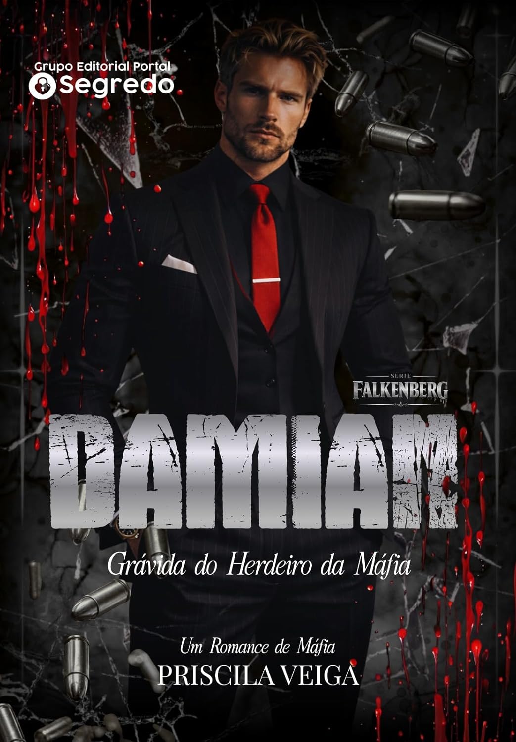 Capa do livro DAMIAN: Grávida do Herdeiro da Máfia (Falkengerg Livro 1)