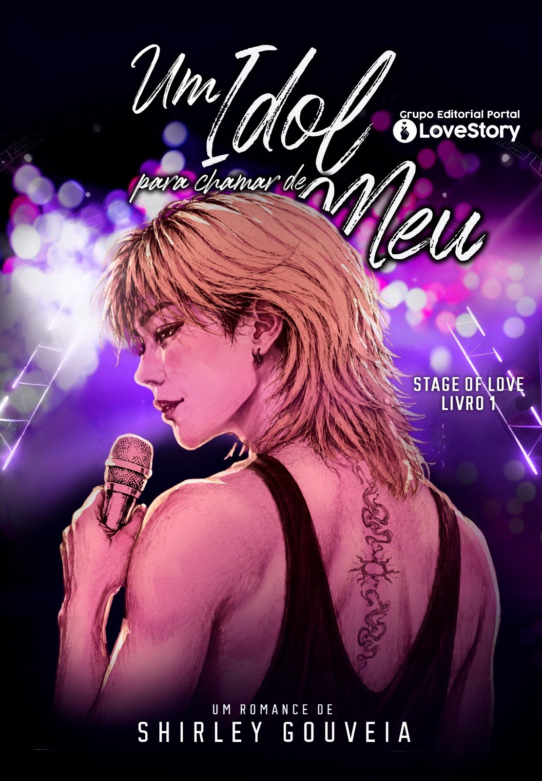 Capa do livro Um Idol para chamar de meu
