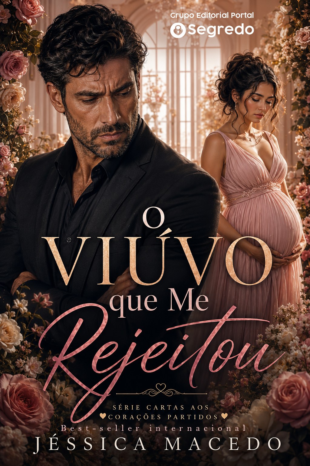 Capa do livro O viúvo que me rejeitou (Cartas aos corações partidos Livro 1)